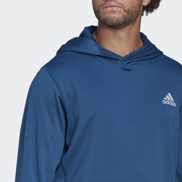 Adidas Fleece X-city Sudadera Con Capucha Marina Moda
