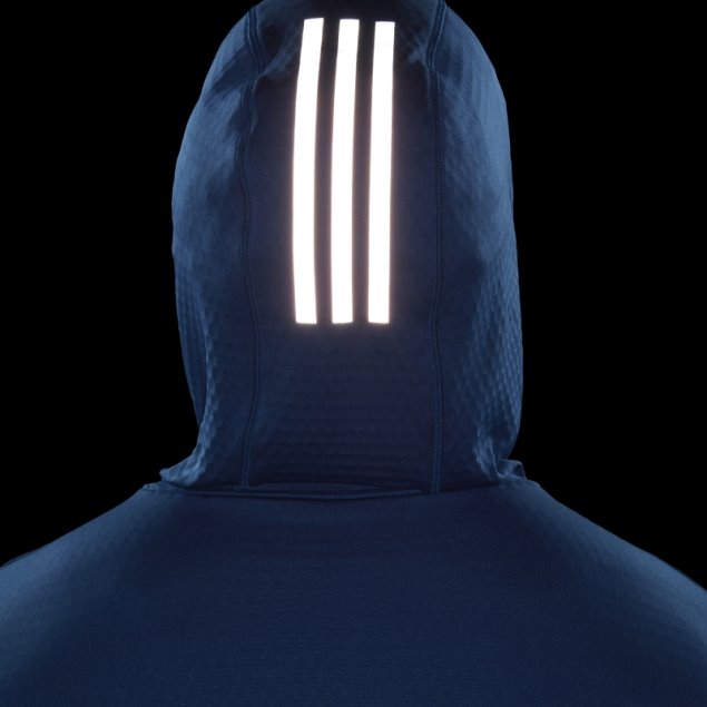 Adidas Fleece X-city Sudadera Con Capucha Marina Moda