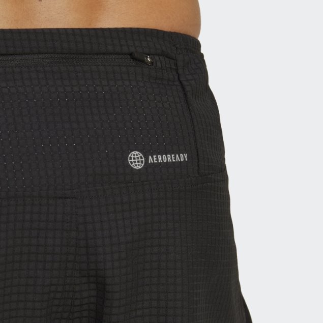 Pantalón Corto Adidas Fast Split Negro