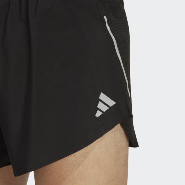 Pantalón Corto Adidas Fast Split Negro