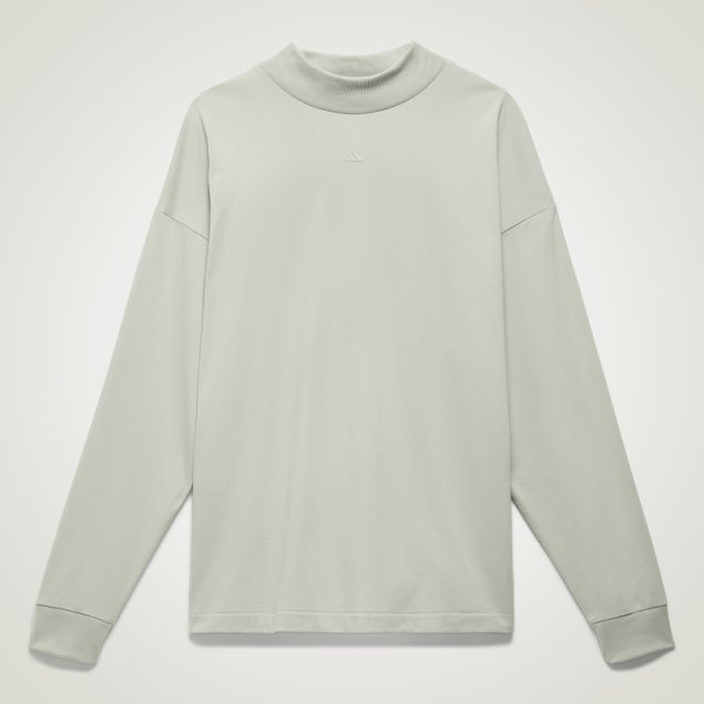 Adidas Camiseta De Manga Larga De Baloncesto Verde Moda