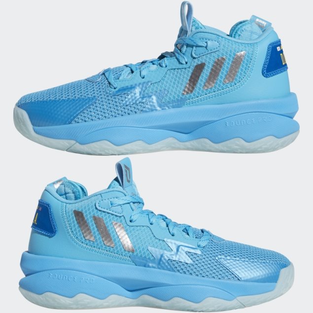 Zapatillas De Baloncesto Dame 8 Adidas Cyan