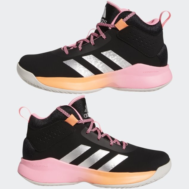 Adidas Cross Em Up 5 Wide Zapatillas De Baloncesto Negras