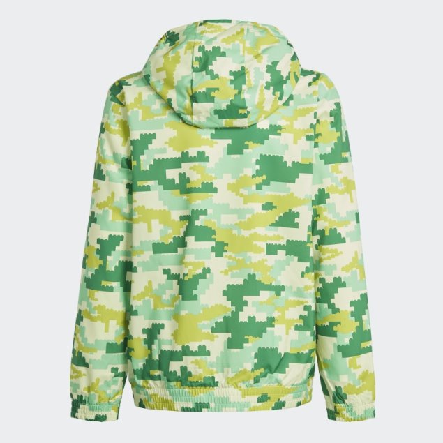 Cortavientos Verde Adidas X Lego Play