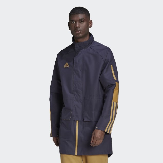 Parka Tiro Azul Marino Adidas