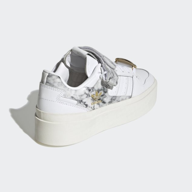 Adidas Forum Bonega Zapatos Oro Metálico Moda