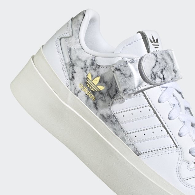 Adidas Forum Bonega Zapatos Oro Metálico Moda