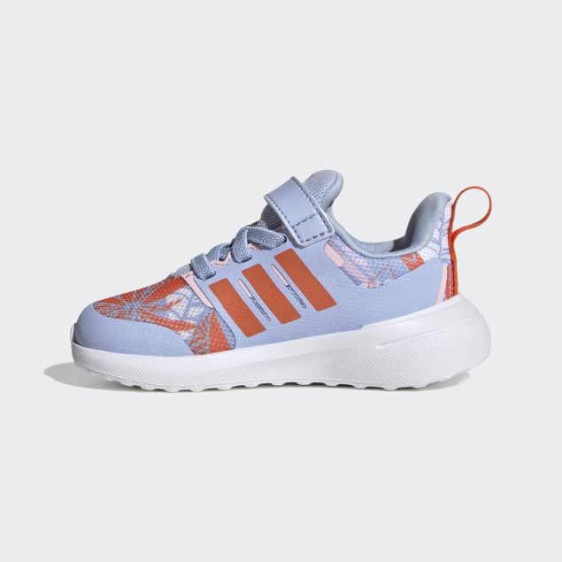 Adidas X Disney Fortarun 2.0 Moana Cloudfoam Elástico Encaje Top Correa Zapatos Moda Azul Amanecer
