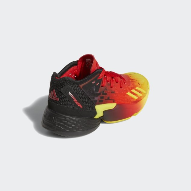 Adidas Rojas Super D.o.n. Número 4 Zapatos De Baloncesto