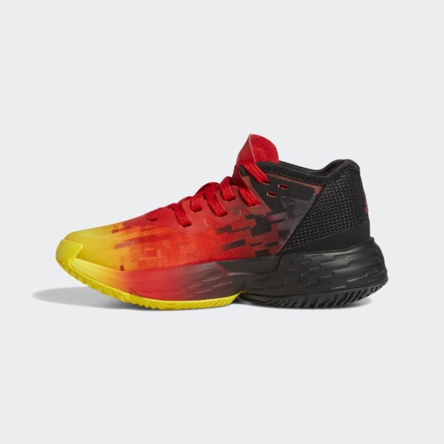 Adidas Rojas Super D.o.n. Número 4 Zapatos De Baloncesto