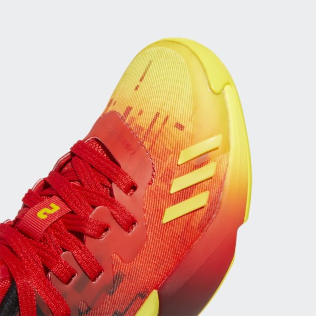 Adidas Rojas Super D.o.n. Número 4 Zapatos De Baloncesto