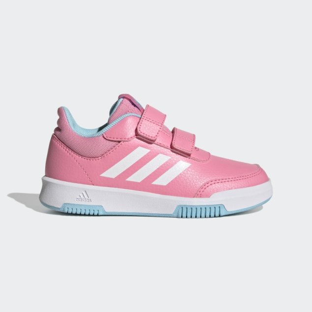 Zapatillas Adidas Rosa Tensaur Con Velcro