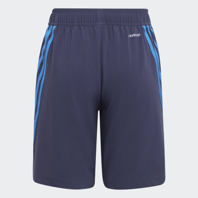 Azul Marino Adidas Aeroready Primegreen Shorts Tejidos Con 3 Rayas