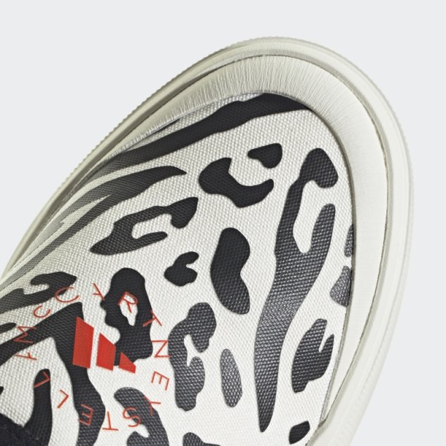 Blanco Adidas By Stella Mccartney Court Slip-on Zapatos De Moda
