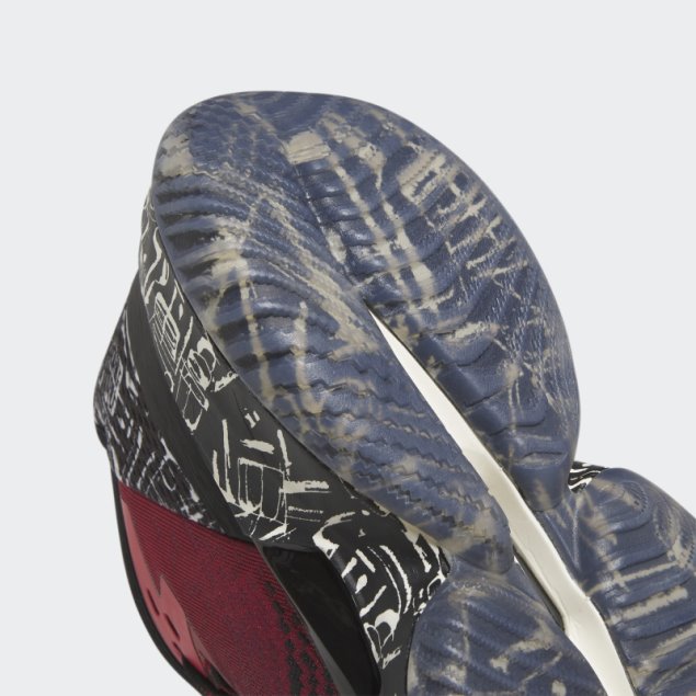 Don. Número 4 Zapatos Adidas Escarlata