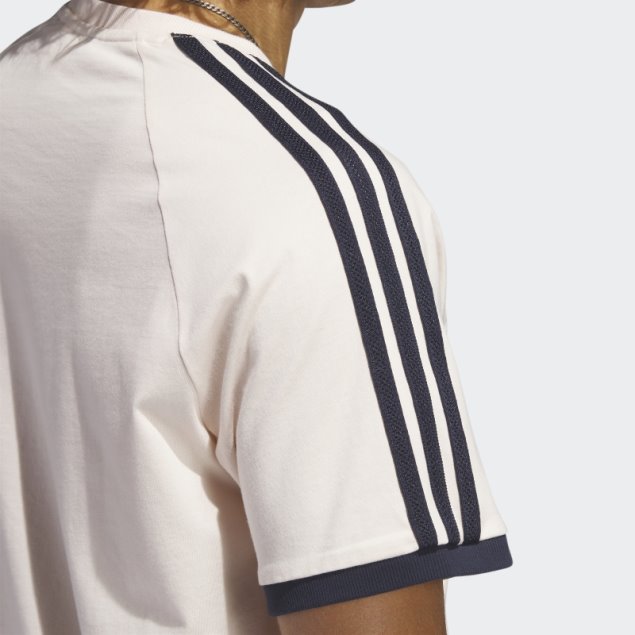 Camiseta Adidas Sst 3 Rayas Cuarzo