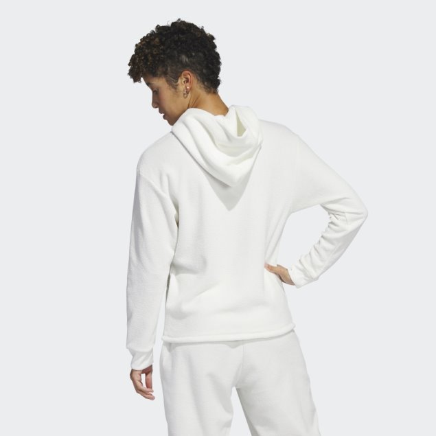 Sudadera Corta Adidas Blanca