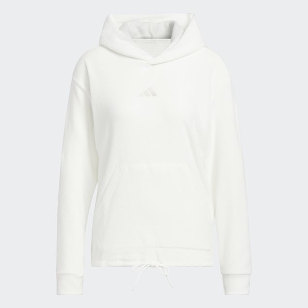 Sudadera Corta Adidas Blanca