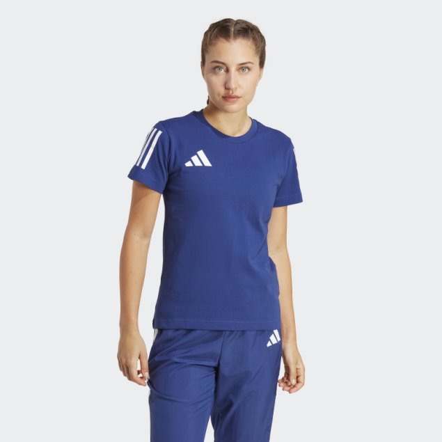Camiseta Adidas France Cotton Graphic Azul Victoria