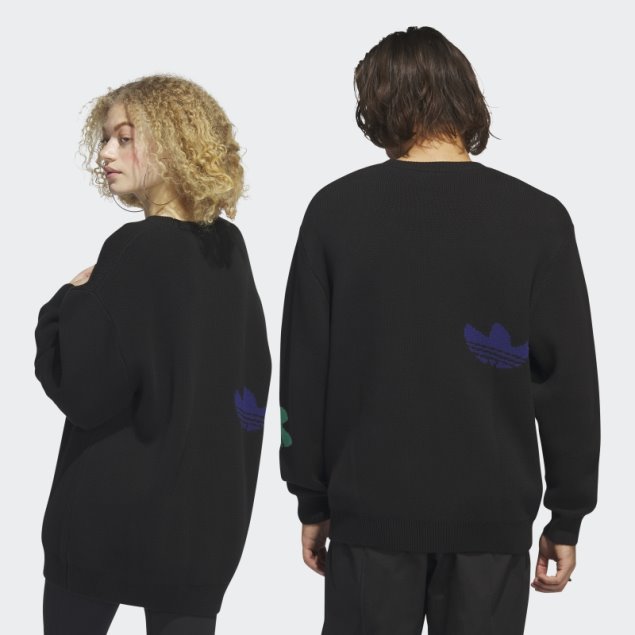 Suéter De Punto Adidas Negro Shmoofoil (género Neutral)