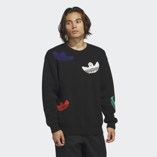 Suéter De Punto Adidas Negro Shmoofoil (género Neutral)