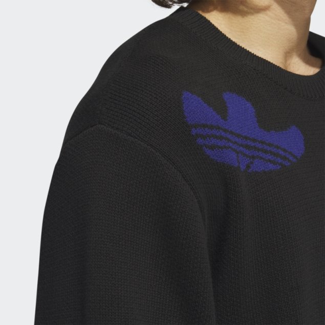 Suéter De Punto Adidas Negro Shmoofoil (género Neutral)