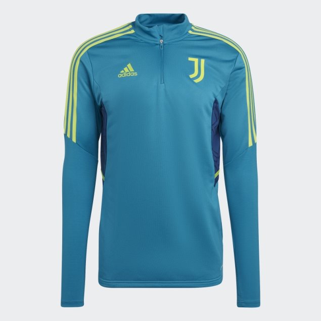 Camiseta De Entrenamiento Juventus Condivo 22 Adidas Verde Azulado