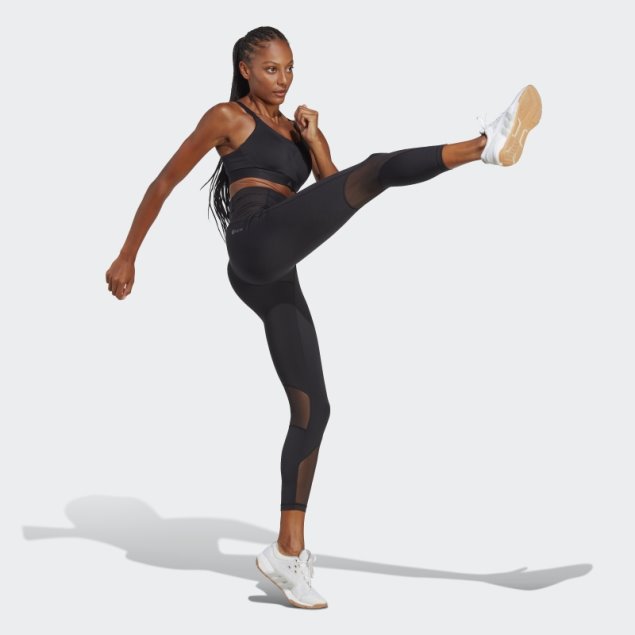 Sujetador Deportivo De Alta Sujeción Para Entrenamiento De Impacto Negro Adidas