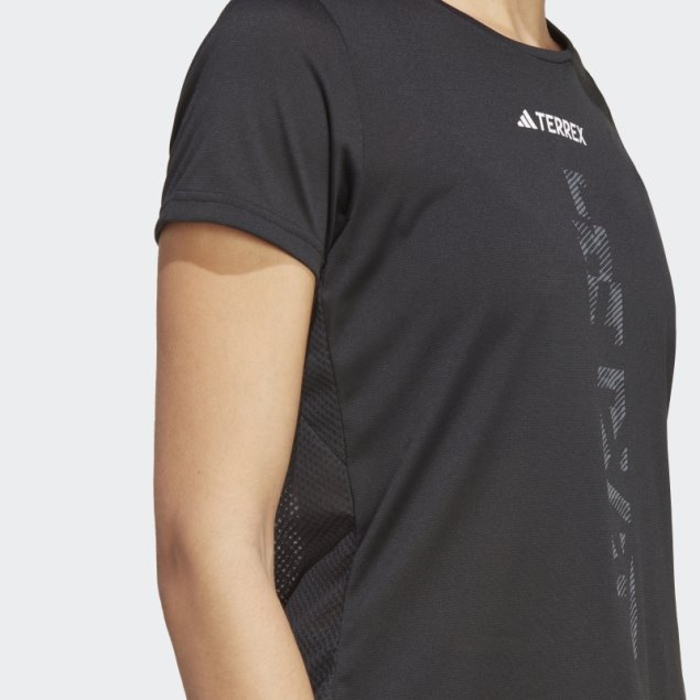 Camiseta Adidas Terrex Agravic Trail Running Negra