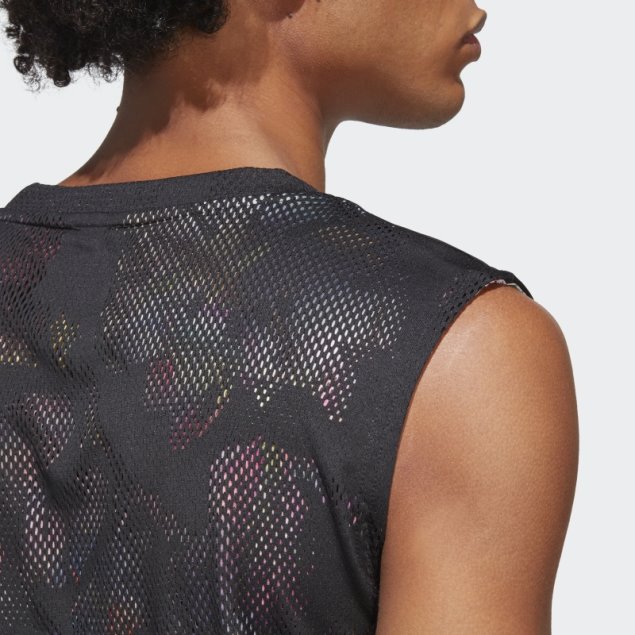 Adidas Camiseta Sin Mangas De Tenis Melbourne Negra