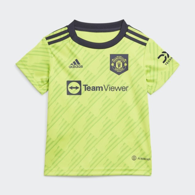 Camiseta Tercera Equipacion Bebe Manchester United 22/23 Slime Adidas