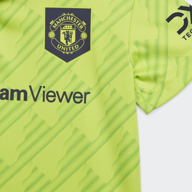 Camiseta Tercera Equipacion Bebe Manchester United 22/23 Slime Adidas