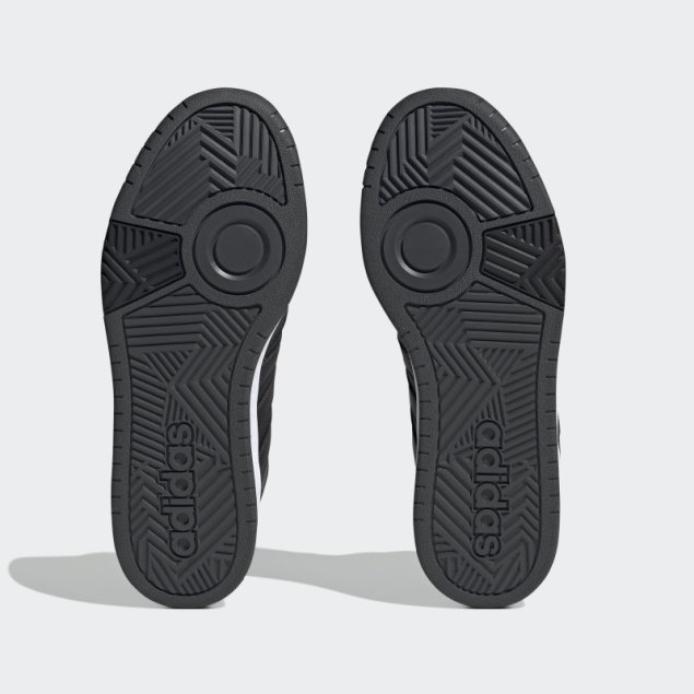 Adidas Hoops 3.0 Mid Lifestyle Basketball Classic Fur Lining Winterized Zapatos Negro