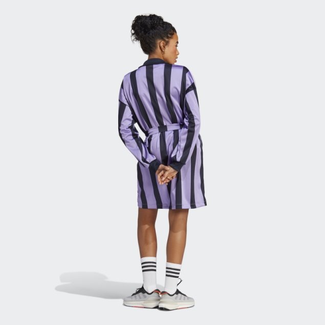 Vestido Violeta Jacquard Jersey Adidas
