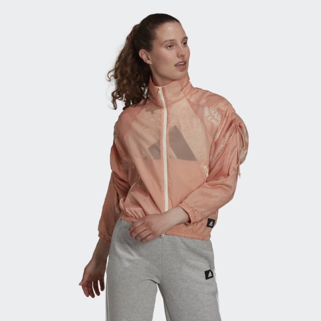 Ambient Blush Adidas Sportswear Chaqueta Ligera Tejida Moda
