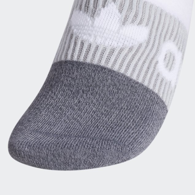 Calcetines Invisibles Adidas Degradado Superlite 6 Pares Blanco