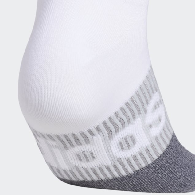 Calcetines Invisibles Adidas Degradado Superlite 6 Pares Blanco