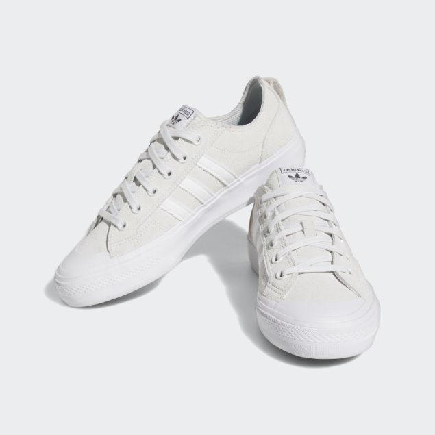 Zapatillas Adidas Nizza Low Adv Blancas