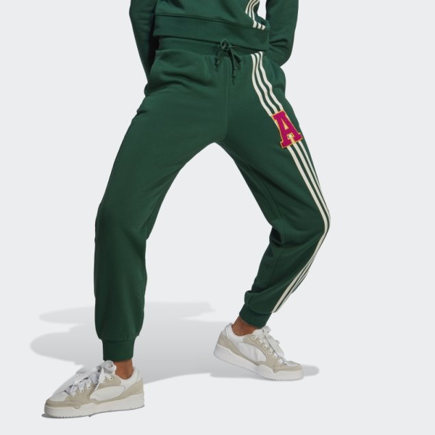 Pantalón De Chándal Originals 3 Rayas Adidas Verde Oscuro