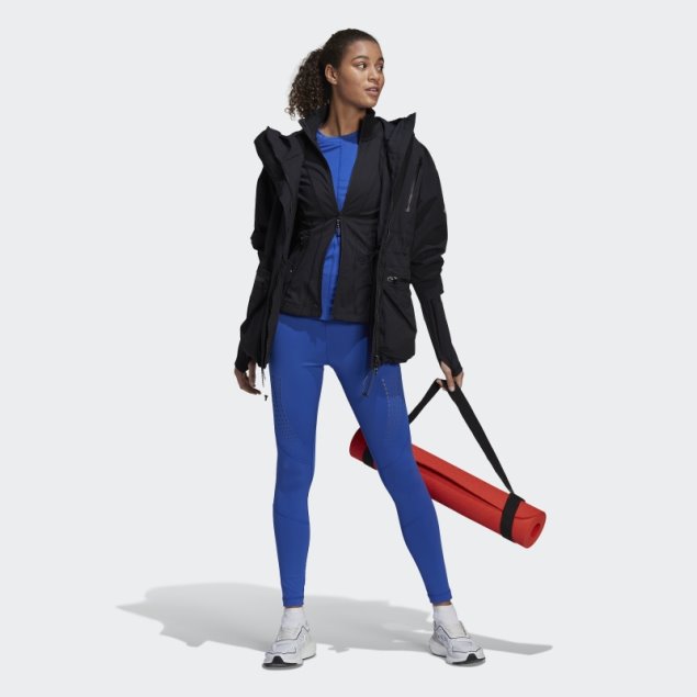 Negro Adidas By Stella Mccartney Truepurpose Capa Intermedia De Entrenamiento Caliente