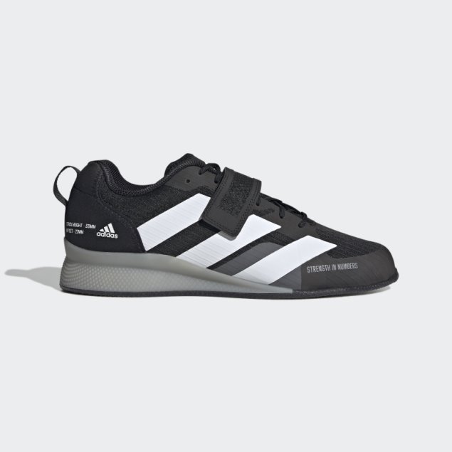 Negro Adidas Adipower Levantamiento De Pesas 3 Zapatos