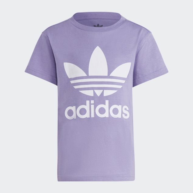 Camiseta Adidas Adicolor Trefoil Lila