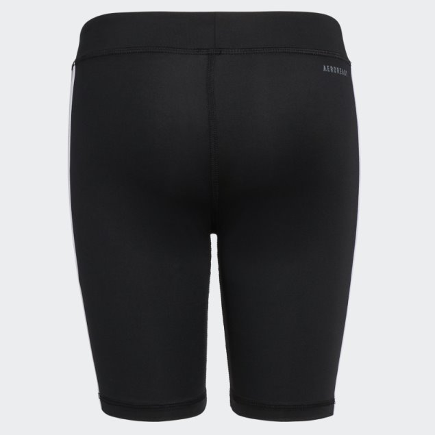 Pantalón Corto Ciclista 3 Bandas Negro Adidas