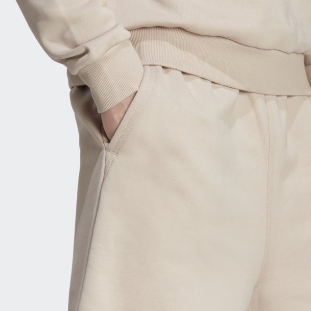 Pantalón Corto De Felpa Lounge Adidas Topo