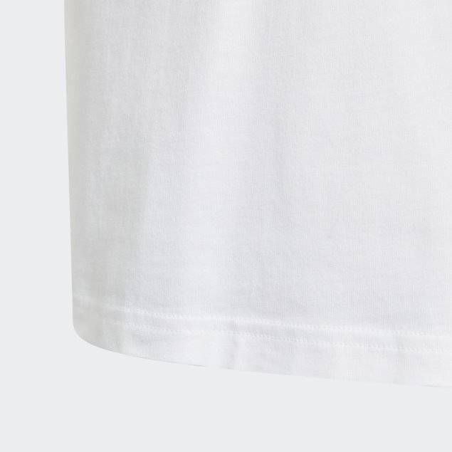 Camiseta Blanca Con Gráfico Adidas X Lego