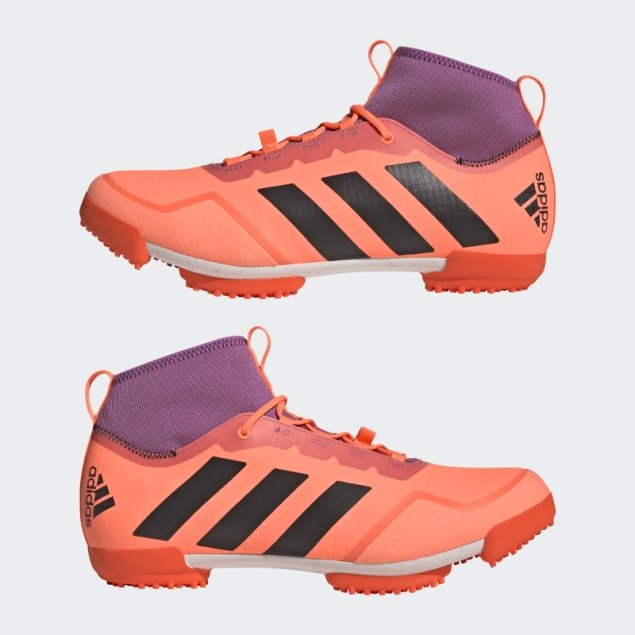 Beam Naranja Las Zapatillas De Ciclismo Gravel Adidas