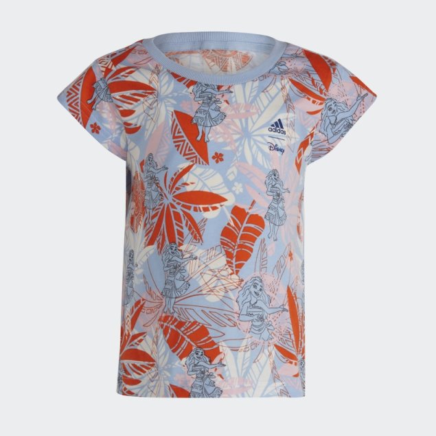 Adidas X Disney Moana Conjunto De Camiseta Rosa Moda