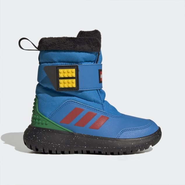 Botas Adidas X Lego Winterplay Hot Shock Azul