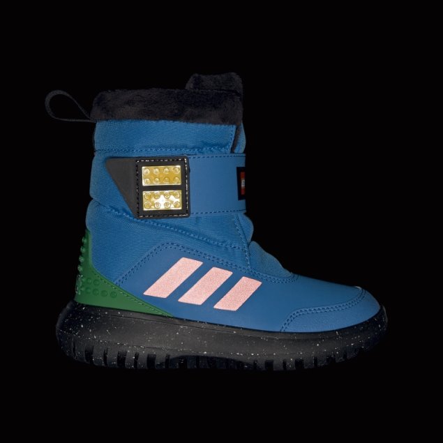 Botas Adidas X Lego Winterplay Hot Shock Azul