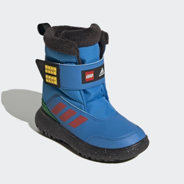 Botas Adidas X Lego Winterplay Hot Shock Azul